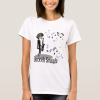 Beatnik-Jazz-Saxophon-Spieler