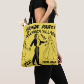 Beatnik Party in Greenwich Village Paper Dolls Tasche (Von Nahem)
