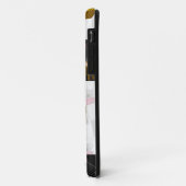 Beatnik Sock Monkey Striping Muster Kunst Case-Mate iPhone Hülle (Hinten/Links)