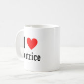 Beatrice, Alabama-Stadt-Entwurf Kaffeetasse (Vorderseite Links)
