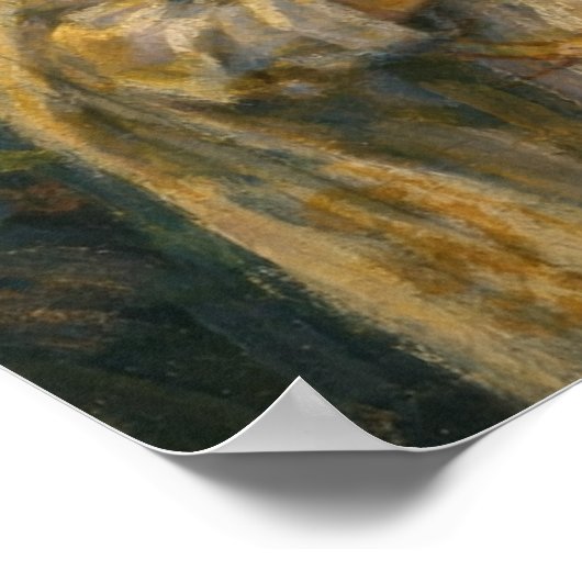 Beatrice by John William Waterhouse Poster (Ecke)