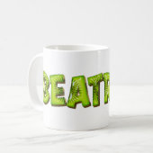 Beatrice Name Kiwi Style Tasse Kaffeetasse (Vorderseite Links)