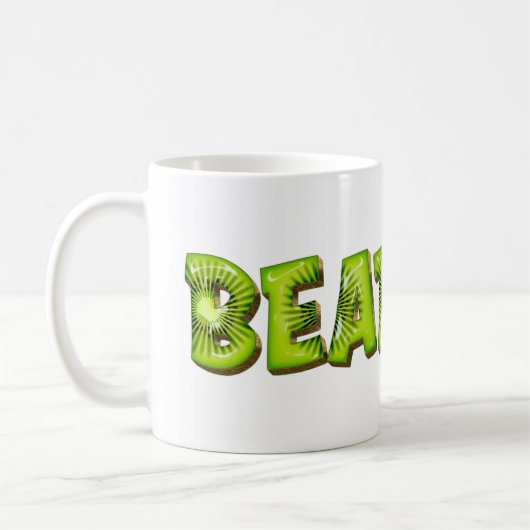Beatrice Name Kiwi Style Tasse Kaffeetasse (Links)