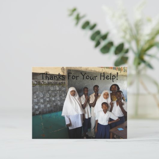 Beatrice’s Class Postcard Postkarte (Stehend Vorderseite)