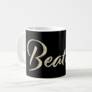 Beatrice white gold Handwriting Tasse Kaffeetasse