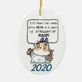 Beatrix 2020 keramik ornament (Vorne)