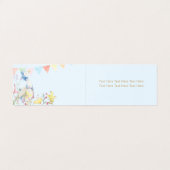 Beatrix Peter die Rabbit Woodland Baby Dusche (Innenseite Aufgefaltet)