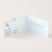 Beatrix Peter die Rabbit Woodland Baby Dusche (Innenseite)