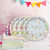 Beatrix Peter die Rabbit Woodland Baby Dusche Pappteller