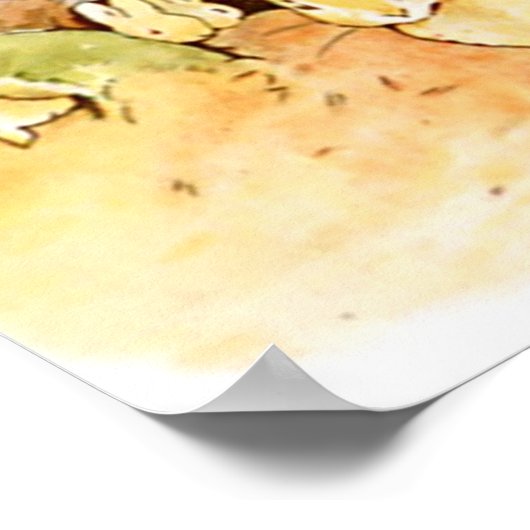 Beatrix Potter aus der Geschichte von Peter dem Ka Poster (Ecke)