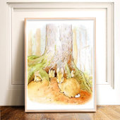 Beatrix Potter aus der Geschichte von Peter dem Ka Poster