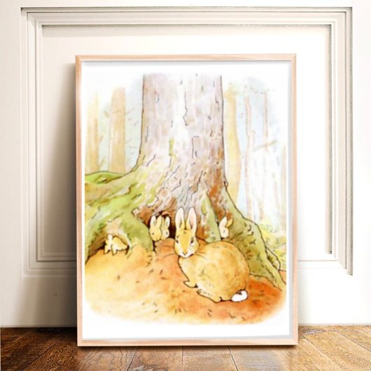 Beatrix Potter aus der Geschichte von Peter dem Ka Poster