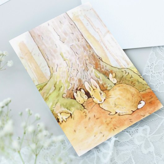 Beatrix Potter aus der Geschichte von Peter dem Ka Postkarte