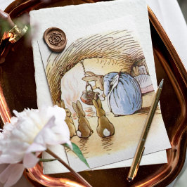 Beatrix Potter aus der Geschichte von Peter dem Ka Postkarte