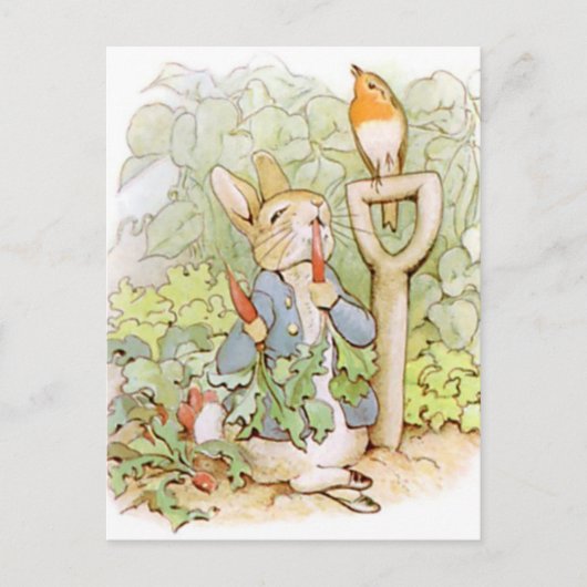 Beatrix Potter aus der Geschichte von Peter dem Ka Postkarte (Vorderseite)