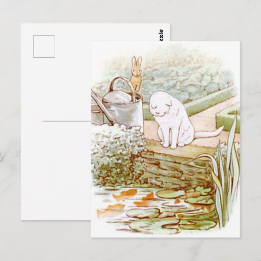 Beatrix Potter aus der Geschichte von Peter dem Ka Postkarte (Vorne/Hinten)