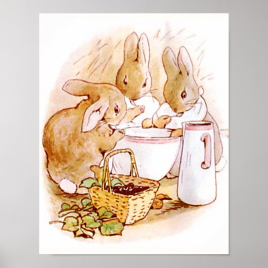 Beatrix Potter aus der Geschichte von Peter Rabbit Poster (Vorne)