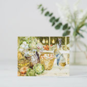 Beatrix Potter Benjamin Bunny Green Grocer Postkarte (Stehend Vorderseite)