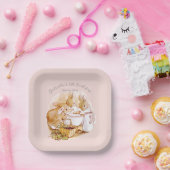Beatrix Potter Bunnies Berries und Cream Birthday Pappteller (Party)