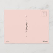 Beatrix Potter, Bunnies, Raspberry Bush, Birds Postkarte (Rückseite)