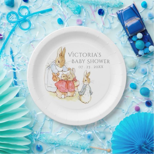 Beatrix Potter Bunny Rabbit Babydusche Pappteller (Party)