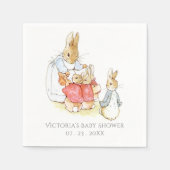Beatrix Potter Bunny Rabbit Babydusche Serviette (Vorderseite)