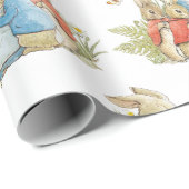 Beatrix Potter Bunny Rabbit Gender Neutral Dusche Geschenkpapier (Rolleneckpunkt)