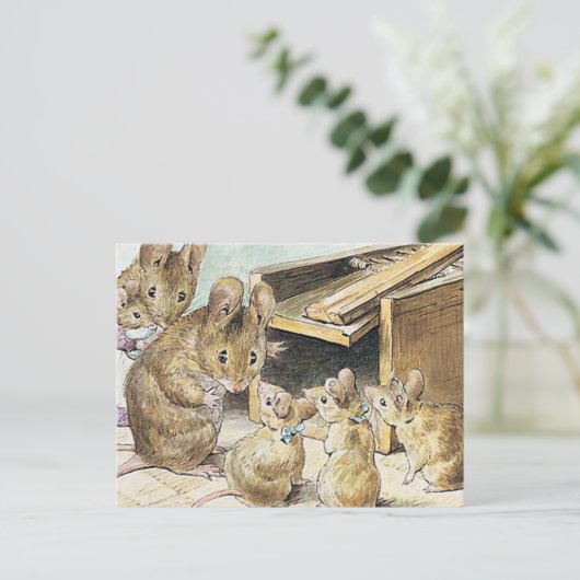Beatrix Potter Children's Story Books Postkarte (Stehend Vorderseite)