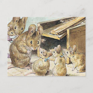 Beatrix Potter Children's Story Books Postkarte