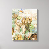 Beatrix Potter Das märchenhafte Caravan Kinderzimm Leinwanddruck (Vorderseite)