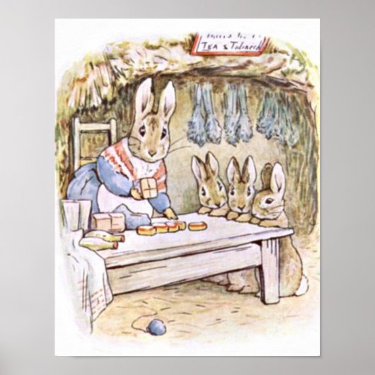Beatrix Potter Die Geschichte von Benjamin Bunny P Poster (Vorne)