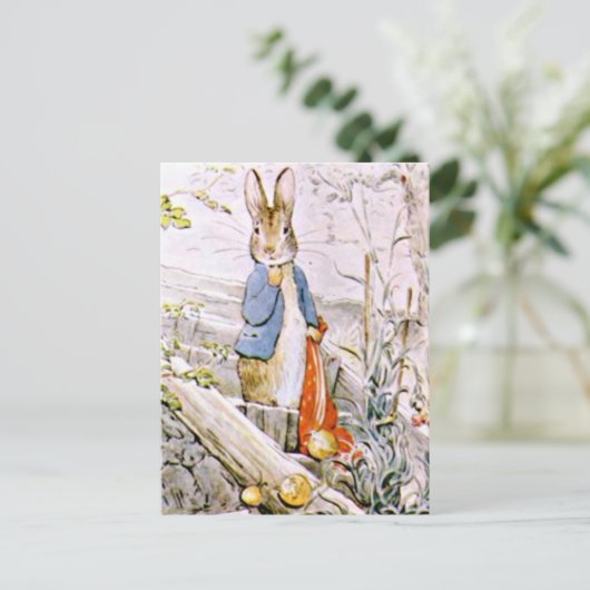 Beatrix Potter Die Geschichte von Benjamin Bunny P Postkarte (Stehend Vorderseite)