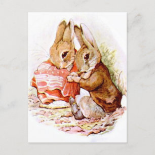 Beatrix Potter Die Geschichte von Benjamin Bunny P Postkarte