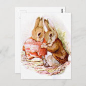 Beatrix Potter Die Geschichte von Benjamin Bunny P Postkarte (Vorne/Hinten)