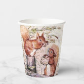 Beatrix Potter Die Geschichte von Eichhörnchen Nut Pappbecher (Vorderseite)