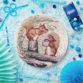 Beatrix Potter Die Geschichte von Eichhörnchen Nut Pappteller (Party)