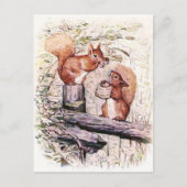 Beatrix Potter Die Geschichte von Eichhörnchen Nut Postkarte (Vorderseite)