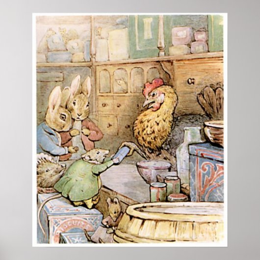 Beatrix Potter Die Geschichte von Ginger und Pickl Poster (Vorne)