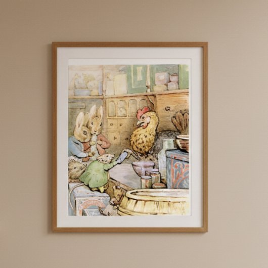 Beatrix Potter Die Geschichte von Ginger und Pickl Poster