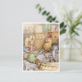 Beatrix Potter Die Geschichte von Ginger und Pickl Postkarte (Stehend Vorderseite)