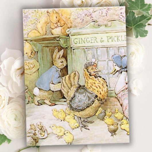 Beatrix Potter Die Geschichte von Ginger und Pickl Postkarte