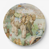 Beatrix Potter Die märchenhafte Karawane Pappteller (Vorderseite)