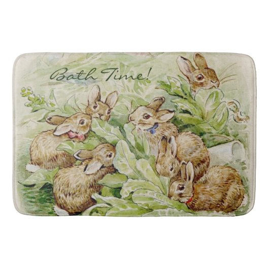Beatrix Potter Flopsy Bunny Bath Mat Badematte (Vorderseite)