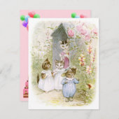 Beatrix Potter Geburtstagsparty Einladung (Vorne/Hinten)