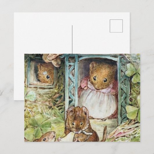Beatrix Potter Ginger und Pickles Postkarte (Vorne/Hinten)