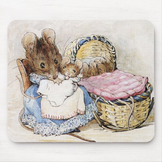 Beatrix Potter, Hunca Munca, Mutter Maus Mousepad (Vorne)