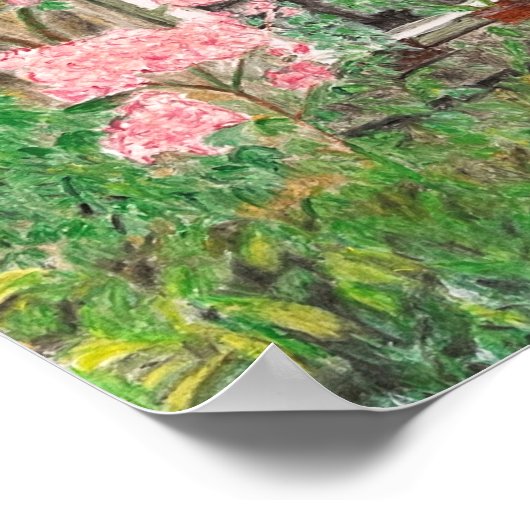 Beatrix Potter Hütte Gartenposter Poster (Ecke)