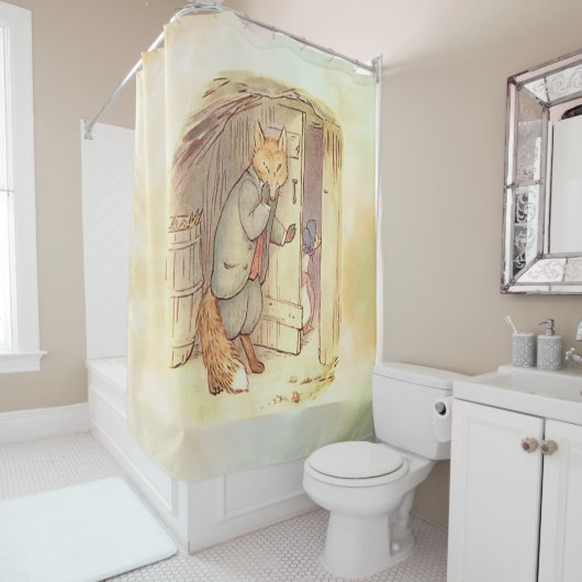 Beatrix Potter, Jemima Puddle Duck Duschvorhang (Beispiel)