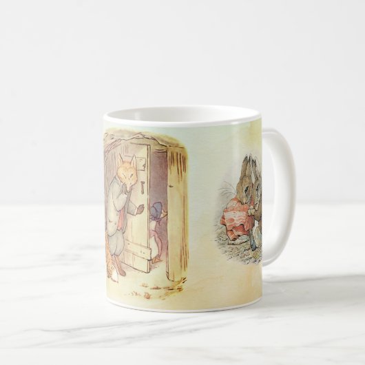 Beatrix Potter, Jemima Puddle Duck Kaffeetasse (VorderseiteRechts)