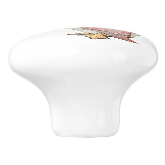 Beatrix Potter Jemima Puddle Duck Keramikknauf (Seitenansicht)